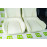 Комплект для сборки сидений Recaro экокожа с алькантарой (цветная строчка Соты) на ВАЗ 2108-21099, 2113-2115, Лада 4х4 (Нива) 2131