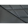 Обивка (не чехлы) сидений Recaro экокожа (центр с перфорацией) с цветной строчкой Ромб/Квадрат на 3-дверную Лада 4х4 (Нива) 21213, 21214