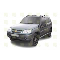 Стальная защита порогов усиленная ТехноСфера Труба d60 для Шевроле/Лада Нива 2123, Нива Тревел Стальная защита порогов усиленная ТехноСфера Труба d60 для Шевроле/Лада Нива 2123, Нива Тревел