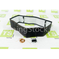 Оплетка из экокожи (гладкая и перфорированная) с цветной прострочкой на руль 37-39мм Оплетка из экокожи (гладкая и перфорированная) с цветной прострочкой на руль 37-39мм