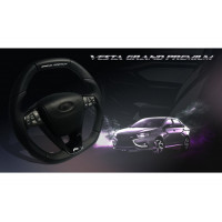 Анатомическое рулевое колесо Ferrum Group GRAND PREMIUM на Веста, Икс Рей, Ларгус FL Анатомическое рулевое колесо Ferrum Group GRAND PREMIUM на Веста, Икс Рей, Ларгус FL