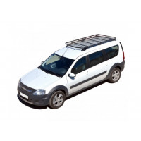 Багажник - платформа Трофи с сеткой (на рейлинги) для Ларгус