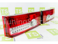 Светодиодные LED задние фонари красно-белые на ВАЗ 2108, 2109, 21099, 2113, 2114