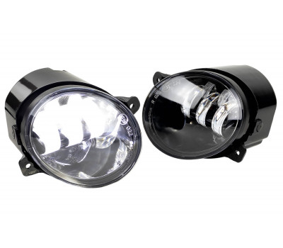 Диодные ПТФ Sal-Man 60W 5800lux 5 полос для Гранта, Калина, Калина 2, Ларгус, Датсун до 2019 года, УАЗ Патриот Диодные ПТФ Sal-Man 60W 5800lux 5 полос для Гранта, Калина, Калина 2, Ларгус, Датсун до 2019 года, УАЗ Патриот