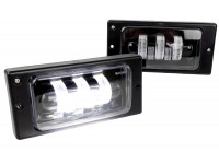 Диодные ПТФ Sal-Man 60W 5800lux 5 полос для ВАЗ 2110-2112, 2113-2115, Шевроле Нива до рестайлинга 2009 года Диодные ПТФ Sal-Man 60W 5800lux 5 полос для ВАЗ 2110-2112, 2113-2115, Шевроле Нива до рестайлинга 2009 года