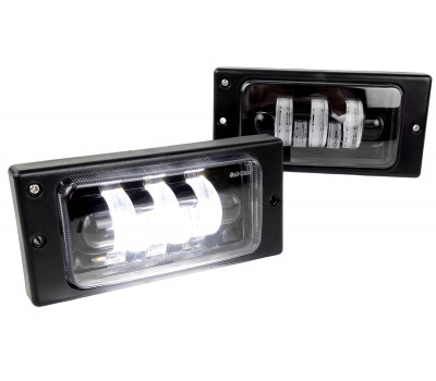 Диодные ПТФ Sal-Man 60W 5800lux 5 полос для ВАЗ 2110-2112, 2113-2115, Шевроле Нива до рестайлинга 2009 года