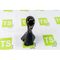 Ручка КПП с пыльником Ferrum Group Cross Serie обшитая экокожей на Веста Ручка КПП с пыльником Ferrum Group Cross Serie обшитая экокожей на Веста