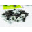 Комплект конвейерных шаровых опор БелМаг с крепежом для Шевроле/Лада Нива, Тревел, 4х4 (Нива) 2009-2016 г.в.