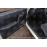 Обивки дверей ЛЮКС-2 кожзам со вставкой из экокожи с одинарной строчкой Ромб для ВАЗ 2110, 2111, 2112