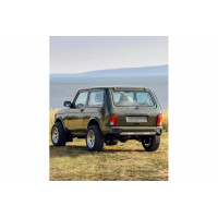 Задний бампер Магнум для Лада 4х4, Нива Легенд 2121, 21213, 21214, 2131 Задний бампер Магнум для Лада 4х4, Нива Легенд 2121, 21213, 21214, 2131