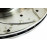 Вентилируемые тормозные диски АТС 2112 R14 с насечками и перфорацией для ВАЗ 2110-2112, Гранта, Гранта FL, Калина, Калина 2, Приора, Датсун