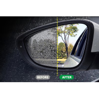 Водоотталкивающая пленка на боковые зеркала Sal-Man Антидождь 20х17см универсальная Водоотталкивающая пленка на боковые зеркала Sal-Man Антидождь 20х17см универсальная