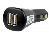 USB зарядное устройство на 2 слота от прикуривателя автомобиля