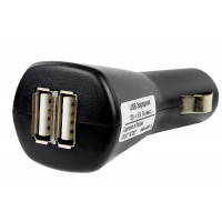 USB зарядное устройство на 2 слота от прикуривателя автомобиля