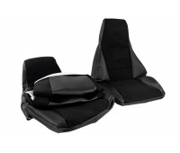 Обивка сидений (не чехлы) экокожа с алькантарой на ВАЗ 2107 Обивка сидений (не чехлы) экокожа с алькантарой на ВАЗ 2107