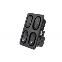 Блок управления стеклоподъемником АВАР на 2 кнопки для ВАЗ 2110, 2111, 2112 Блок управления стеклоподъемником АВАР на 2 кнопки для ВАЗ 2110, 2111, 2112