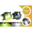 Двухрежимные светодиодные ПТФ Sal-Man Lime (бело-синий 6000К и Лайм) 50W для Рено, Нива Урбан, Ларгус FL, Иксрей, Веста, Гранта FL
