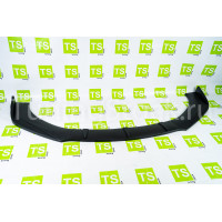 Нижняя накладка (Сплиттер) переднего бампера черная матовая Sal-Man универсальная