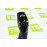 Модельная ручка КПП Ferrum Grand Sport черный лак с пыльником из экокожи со вставками из алькантары (биэластик) на Веста