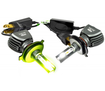 Светодиодные лампы S1 Sal-Man двухцветные 40W Лайм/6000K H4 для Гранта, Ларгус, ВАЗ 2113-2115, 2108-2109, 2101-2107, Нива Легенд Светодиодные лампы S1 Sal-Man двухцветные 40W Лайм/6000K H4 для Гранта, Ларгус, ВАЗ 2113-2115, 2108-2109, 2101-2107, Нива Легенд