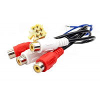 Переходник mini ISO RCA для магнитолы Веста, Гранта, Гранта FL, Калина 2, Приора 2