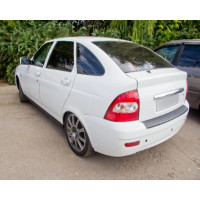 Накладка на задний бампер АртФорм на Приора хэтчбек 2007-2013 г.в.