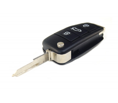 Ключ выкидной в стиле Ауди пустой (без чипа) для ВАЗ 2101-2107, Лада 4х4, Нива Легенд