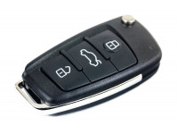 Ключ выкидной в стиле Ауди без чипа (пустой) для ВАЗ 2113-2115, 2110-2112, 2108-21099