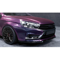 Сплиттер Барс на передний бампер для Веста, Веста SW