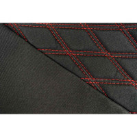 Обивка сидений (не чехлы) ткань с черной тканью 10мм (цветная строчка Ромб/Квадрат) для Веста, Веста SW до 2020 года