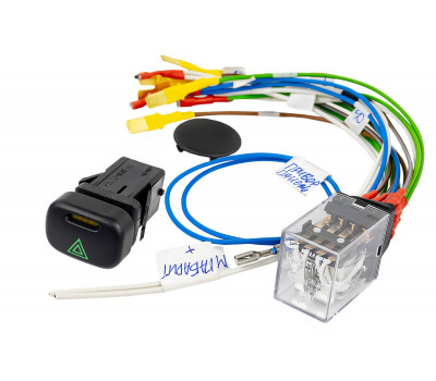 Комплект перехода на евро аварийку для ВАЗ 2113-2115, 2108-21099 с европанелью Комплект перехода на евро аварийку для ВАЗ 2113-2115, 2108-21099 с европанелью