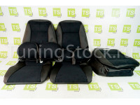 Обивка сидений (не чехлы) экокожа с алькантарой под раздельный задний ряд сидений для Гранта