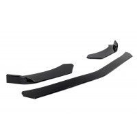 Нижняя накладка (Сплиттер) переднего бампера Sal-Man в стиле BMW черный лак Нижняя накладка (Сплиттер) переднего бампера Sal-Man в стиле BMW черный лак