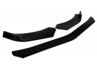 Нижняя накладка (Сплиттер) переднего бампера Sal-Man в стиле BMW черный лак Нижняя накладка (Сплиттер) переднего бампера Sal-Man в стиле BMW черный лак