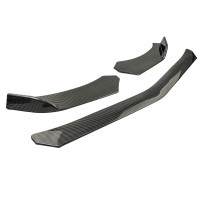 Нижняя накладка (Сплиттер) переднего бампера Sal-Man в стиле BMW 3D карбон