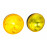 Круглые желтые противотуманные фары Освар для Лада 4х4, Нива Легенд, ВАЗ 2108-21099, 2101-2107