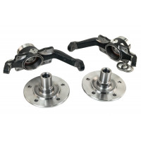 Усиленный нерегулируемый ступичный узел N-Parts (24 шлица) с двухрядным подшипником 24Z BMW для Лада 4х4 (Нива) 21214, 2131, Шевроле Нива без АБС