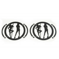 Грили для динамиков VS-AVTO Девушки 11