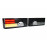 Задние диодные фонари, серые с белой полосой и бегающим поворотником в стиле Лексуса для ВАЗ 2108-21099, 2113, 2114