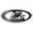 Шильдик Ладья черный лак в стиле Весты на решетку радиатора для Приора, Гранта, Калина 2