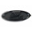 Шильдик Ладья черный лак с карбоновым основанием в стиле Весты на решетку радиатора для Приора, Гранта, Калина 2