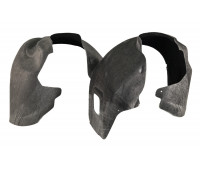 Передние подкрылки (локеры) из мягкого материала для Калина, Калина 2, Гранта, Гранта FL, Датсун