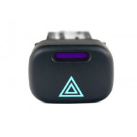 Пересвеченная кнопка аварийной сигнализации нового образца Евро с индикацией для Калина, ВАЗ 2113-2115, Нива Тревел, Шевроле