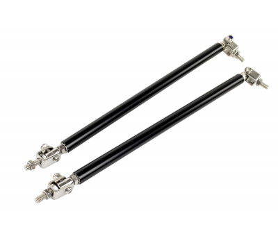 Черные универсальные регулируемые штанги Sal-Man 200мм для переднего бампера