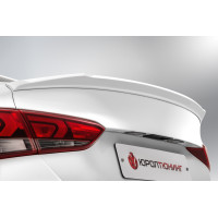 Спойлер на крышку багажника ЮролТюниг для Хендай Солярис 2 Спойлер на крышку багажника ЮролТюниг для Хендай Солярис 2