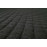 Черный жесткий потолок (обивка крыши) с тиснением Ромб для Приора седан