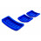 Накладки на педали Sal-Man с синими резиновыми вставками для Веста с МКПП