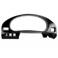 Облицовка комбинации приборов Евро черный лак для ВАЗ 2110-2112