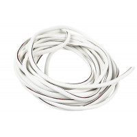 Уплотнитель кромок дверей и порогов Carius 7,5 метров белый со скотчем по внутренней части