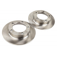 Невентилируемые тормозные диски АТС-STANDART R15 без насечек и перфорации для Лада 4х4 (Нива) до 2016 года, Нива Тревел, Шевроле Нива